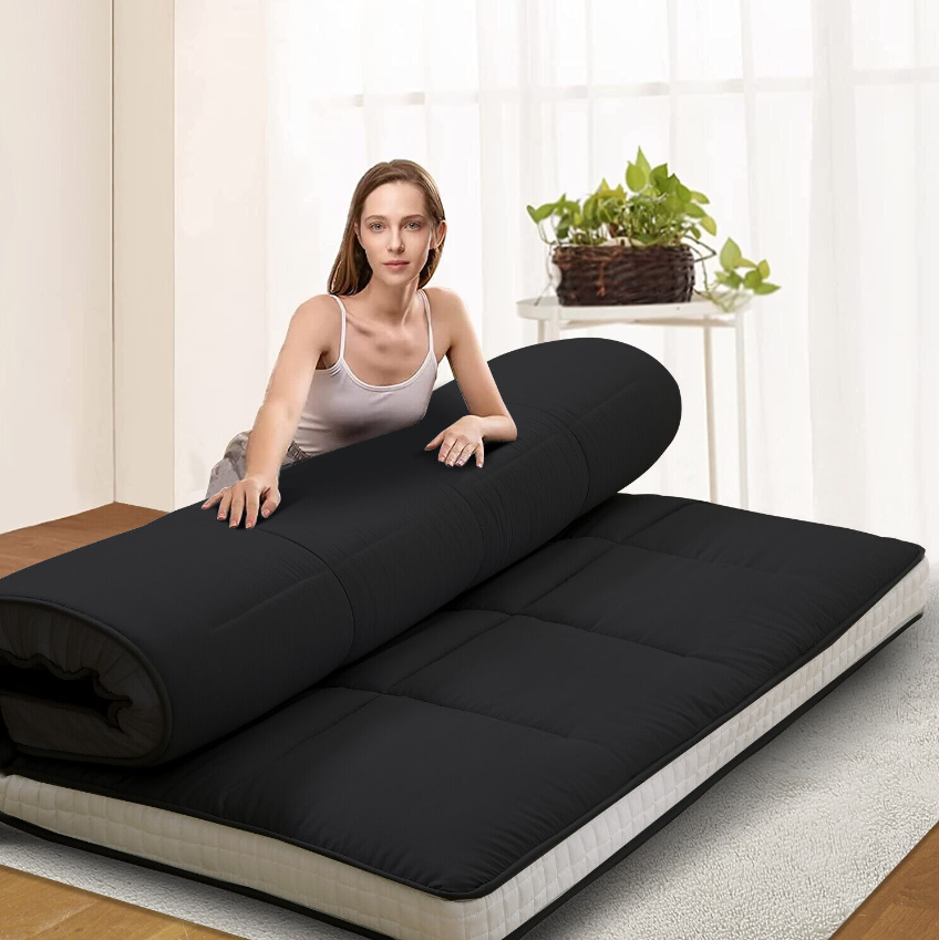 MOPHOTO Japanese Floor Mattress Folding Camping Mattress Kid Sleeping Pad 80x39